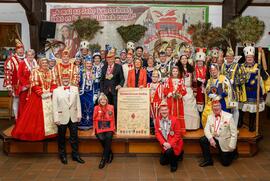 Karnevalsempfang des Rhein-Kreises Neuss: „Rommerskirchener Gelöbnis“ unterzeichnet